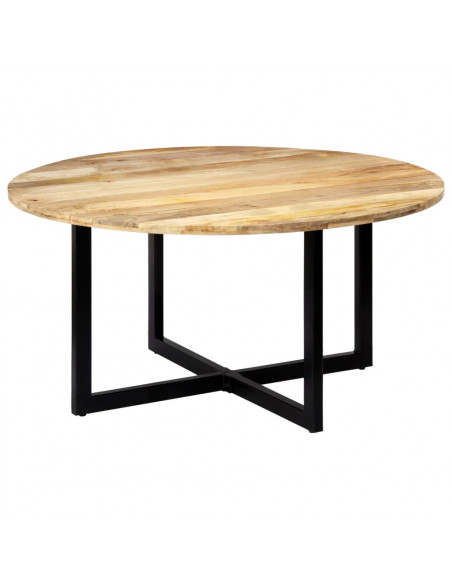 Tavolo da Pranzo 150x73 cm in Legno Massello di Mango
