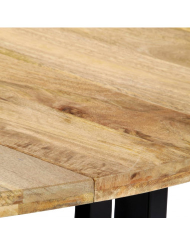 Tavolo da Pranzo 150x73 cm in Legno Massello di Mango