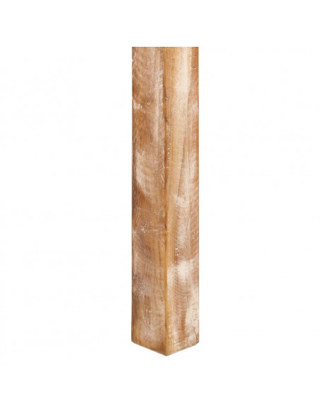 Tavolo da Pranzo 110x55x76 cm in Legno Massello di Recupero