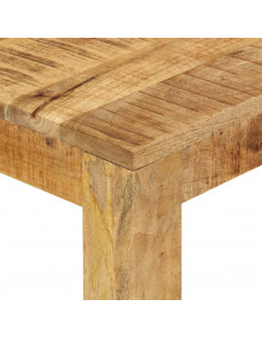 Tavolo da Pranzo 110x55x76 cm in Legno Massello di Mango