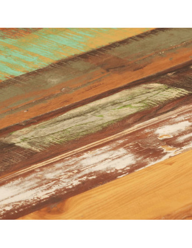 Tavolo da Bar 112x55x108 cm in Legno Massello di Recupero