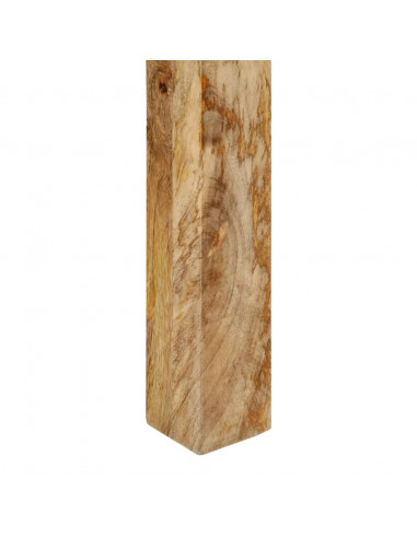 Tavolo da Bar 112x55x108 cm in Legno Massello di Mango