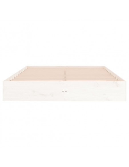 Giroletto Bianco in Legno Massello 180x200 cm Super King