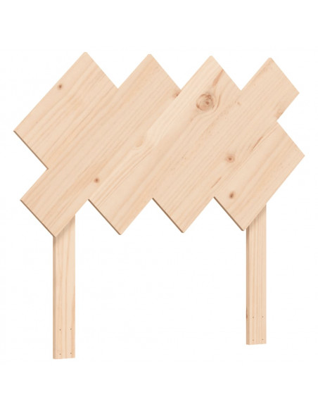 Giroletto con Testiera Single in Legno Massello
