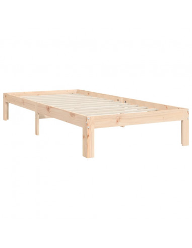 Giroletto con Testiera Single in Legno Massello