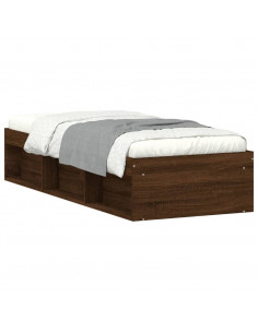 Giroletto Rovere Marrone 75x190 cm Small Single 2