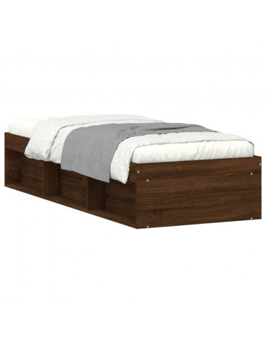 Giroletto Rovere Marrone 75x190 cm Small Single