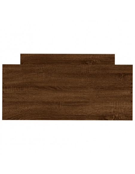 Giroletto Rovere Marrone 90x190 cm in Legno Multistrato