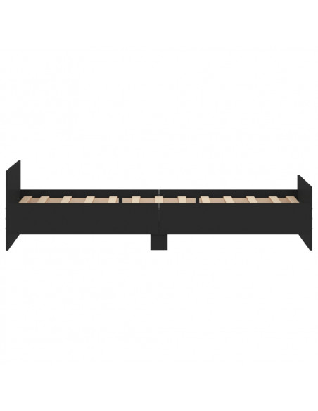 Giroletto Nero 90x200 cm in Legno Multistrato