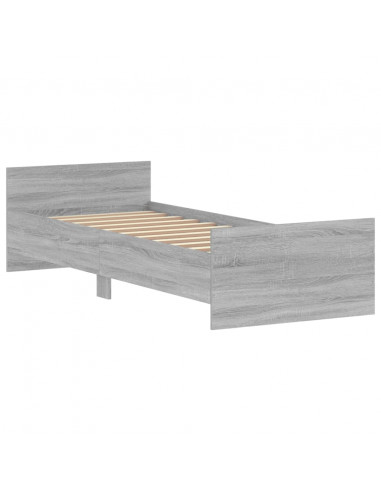 Giroletto Grigio Sonoma 75x190cm Small Single Legno Multistrato