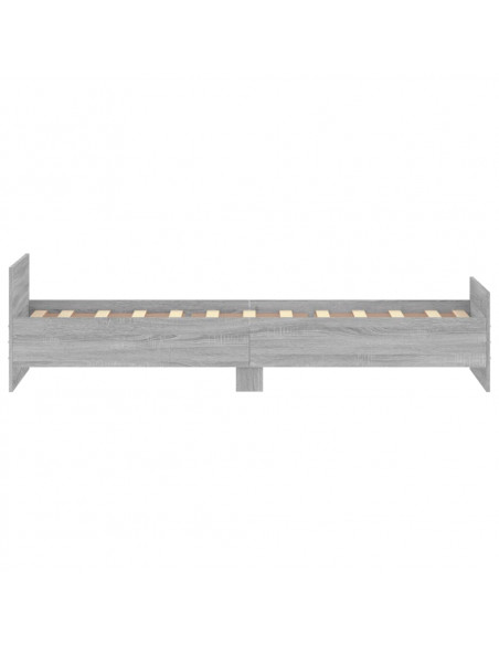 Giroletto Grigio Sonoma 75x190cm Small Single Legno Multistrato