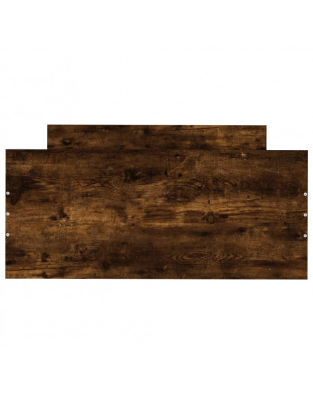 Giroletto senza Materasso Rovere Fumo 90x200 cm in Truciolato