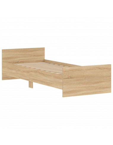 Giroletto Rovere Sonoma 75x190cm Small Single Legno Multistrato