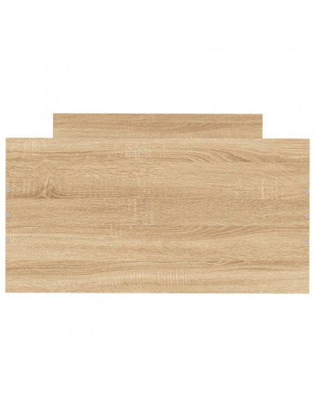 Giroletto Rovere Sonoma 75x190cm Small Single Legno Multistrato