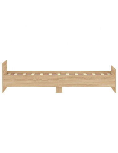 Giroletto Rovere Sonoma 75x190cm Small Single Legno Multistrato