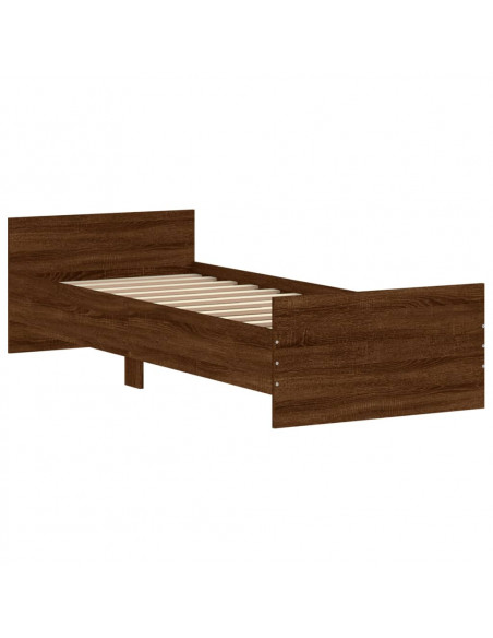Giroletto Rovere Marrone 75x190 cm Small Single Multistrato