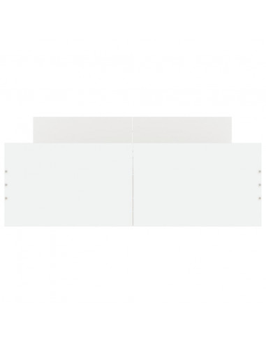 Giroletto con Testiera e Pediera Bianco 120x200 cm