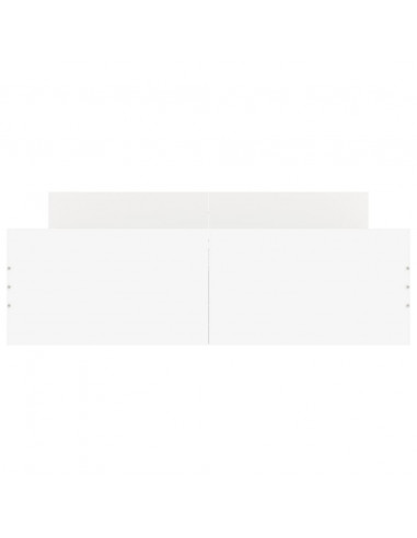 Giroletto con Testiera e Pediera Bianco 140x190 cm