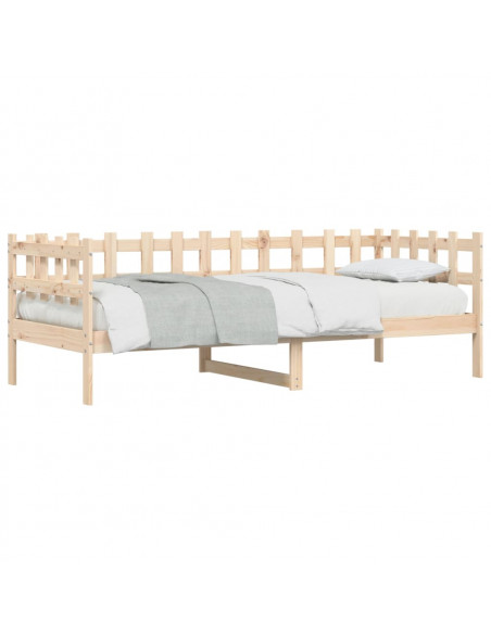 Dormeuse 80x200 cm in Legno Massello di Pino