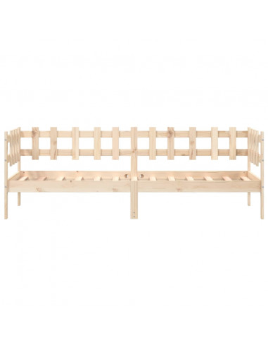 Dormeuse 80x200 cm in Legno Massello di Pino