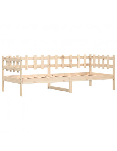 Dormeuse 80x200 cm in Legno Massello di Pino