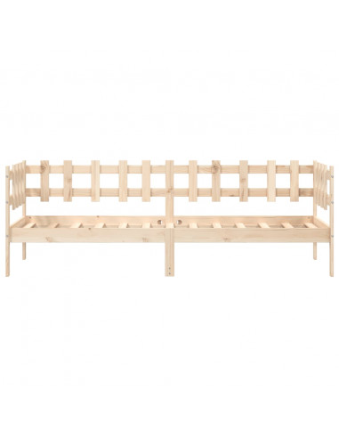 Dormeuse 90x200 cm in Legno Massello di Pino