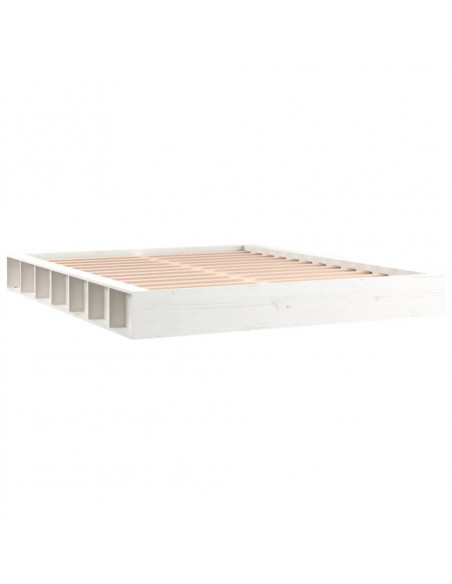 Giroletto Bianco 160x200 cm in Legno Massello