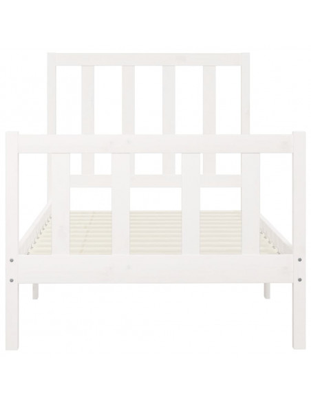 Giroletto Bianco in Legno Massello 100x200 cm