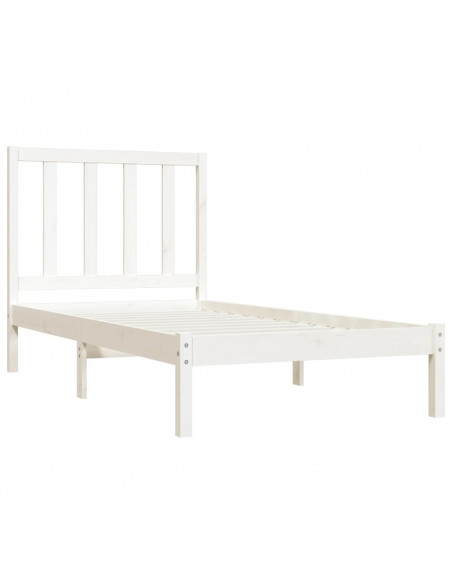 Giroletto Bianco in Legno Massello di Pino 100x200 cm