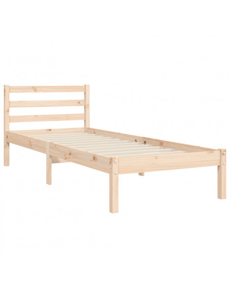Giroletto con Testiera Small Single in Legno Massello