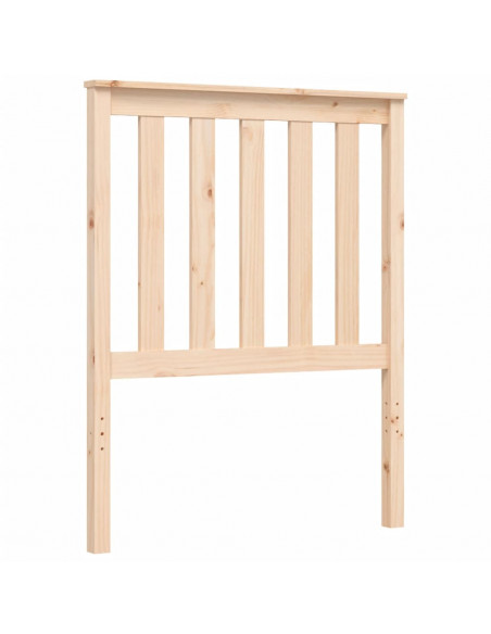 Giroletto con Testiera Small Single in Legno Massello