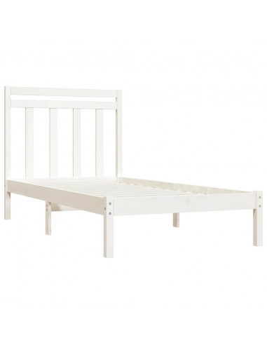 Giroletto Bianco in Legno Massello 100x200 cm