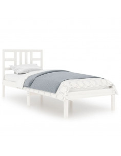 Giroletto Bianco in Legno Massello 100x200 cm 2