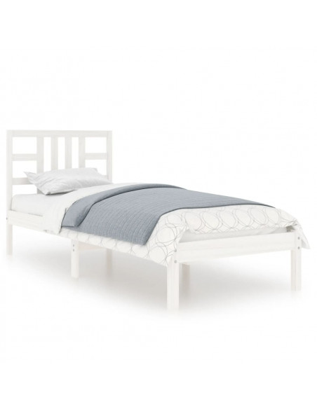 Giroletto Bianco in Legno Massello 100x200 cm