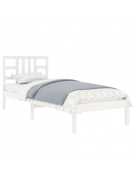 Giroletto Bianco in Legno Massello 100x200 cm