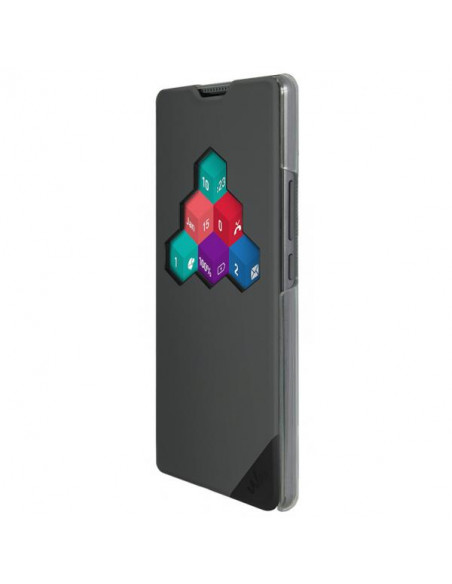 Wiko WKPRFIGY3901 custodia per cellulare 12,7 cm (5") Custodia a libro Grigio