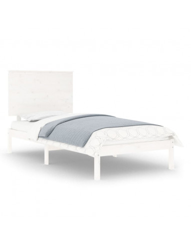 Giroletto Bianco in Legno Massello di Pino 100x200 cm