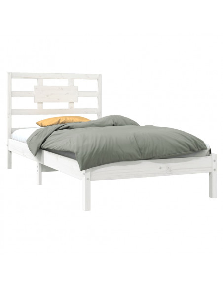 Giroletto Bianco in Legno Massello 100x200 cm