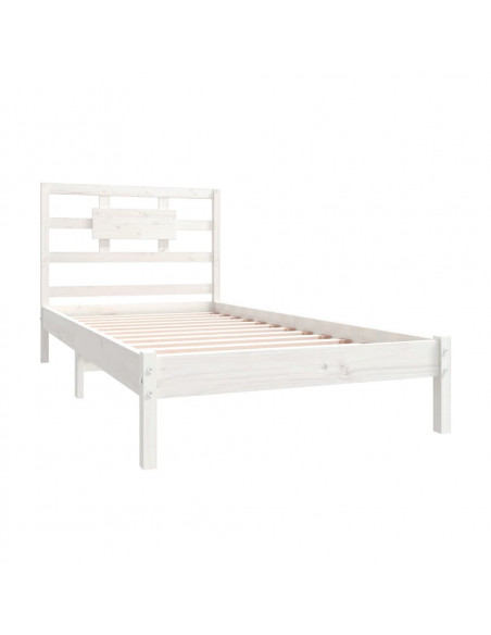 Giroletto Bianco in Legno Massello 100x200 cm
