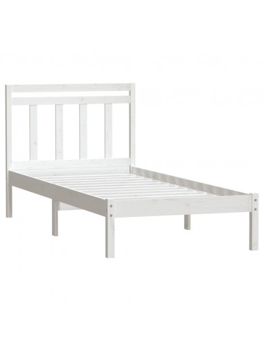 Giroletto Bianco in Legno Massello di Pino 100x200 cm