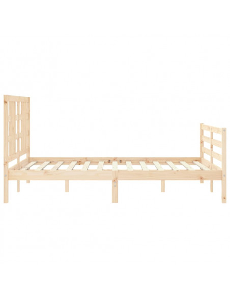Giroletto con Testiera 140x190 cm in Legno Massello