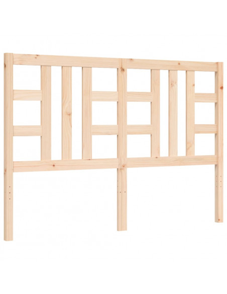 Giroletto con Testiera 140x190 cm in Legno Massello