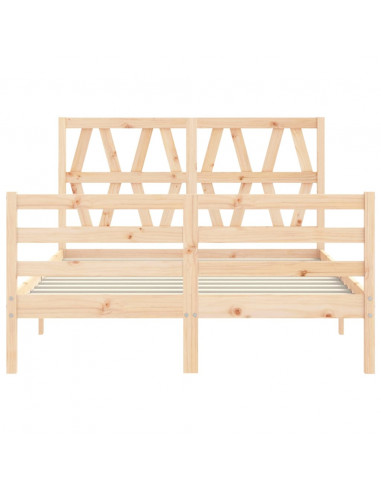 Giroletto con Testiera Double in Legno Massello