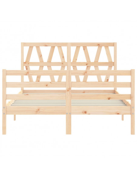 Giroletto con Testiera Double in Legno Massello