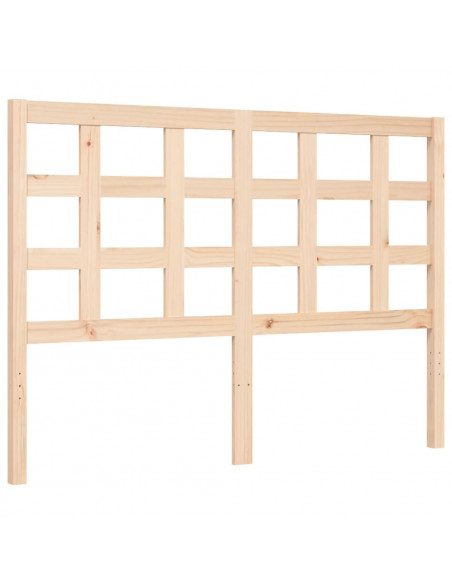 Giroletto con Testiera 140x190 cm in Legno Massello