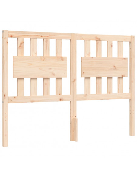 Giroletto con Testiera 140x190 cm in Legno Massello