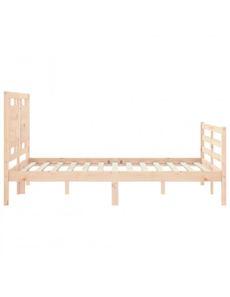 Giroletto con Testiera 140x190 cm in Legno Massello