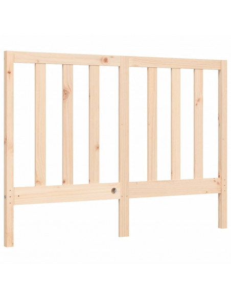Giroletto con Testiera 140x190 cm in Legno Massello