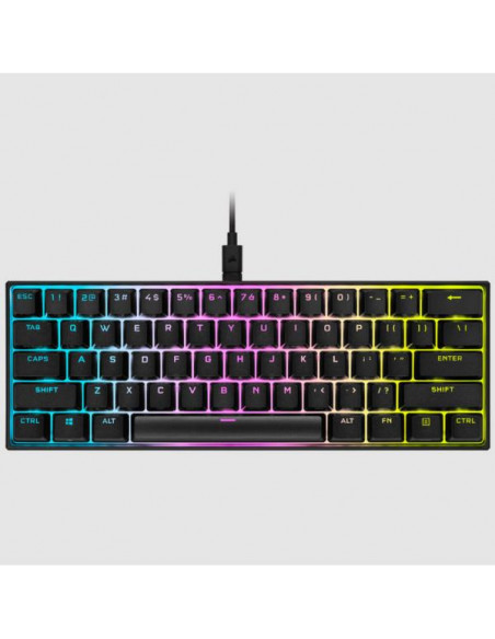 Corsair K65 RGB Mini Tastiera Meccanica MX Cherry Red USB Layout US