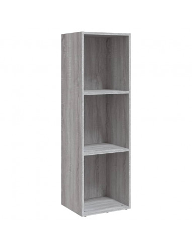 Libreria/Mobile TV Grigio Sonoma 36x30x114 cm Legno Multistrato